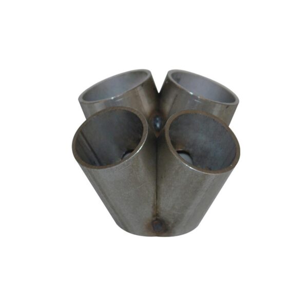 VIBRANT PERFORMANCE 4 into 1 Turbo Manifold Merge Collector (T3 & T3/T4) - 4 UP STYLE