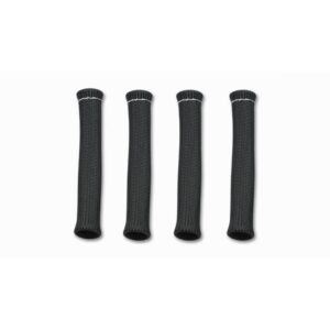 VIBRANT PERFORMANCE Spark Plug Boot Insulator, Size: 3/4" Diameter, 8" Long (4/pack) - Black color