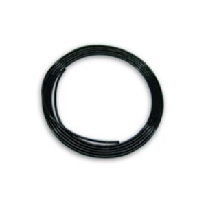 VIBRANT PERFORMANCE 1/4" (6mm) diameter Polyethylene Tubing, 10 foot length - Black