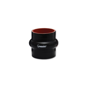 VIBRANT PERFORMANCE 4 Ply Aramid Reinforced Silicone Hump Hose; 1.75" I.D. x 3" Long - Black