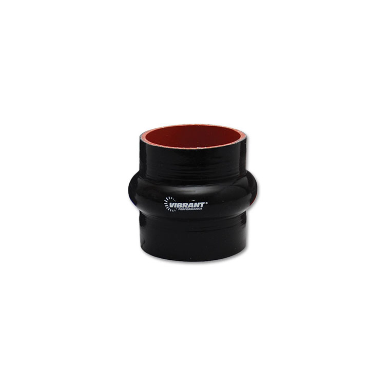 VIBRANT PERFORMANCE Hump Hose Coupler, 1.00" I.D. x 3.00" Long - Black