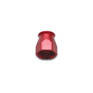 VIBRANT 28960R Hose End Socket for PTFE Hose Ends; Size: -10AN (Red)