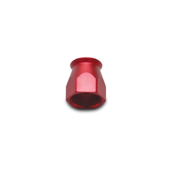 VIBRANT 28960R Hose End Socket for PTFE Hose Ends; Size: -10AN (Red)