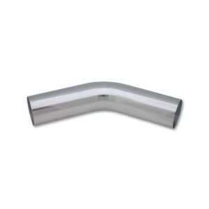 VIBRANT PERFORMANCE 5" OD T6061 Aluminium Mandrel Bend - 45 deg (Polished)