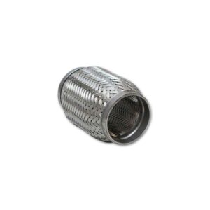 VIBRANT PERFORMANCE Standard Flex Coupling w/ Inner Braid Liner, 1.5" I.D. x 6" Overall Length