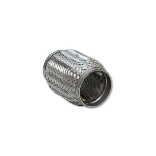 VIBRANT PERFORMANCE Standard Flex Coupling w/ Inner Braid Liner, 2.5" I.D. x 6" Overall Length