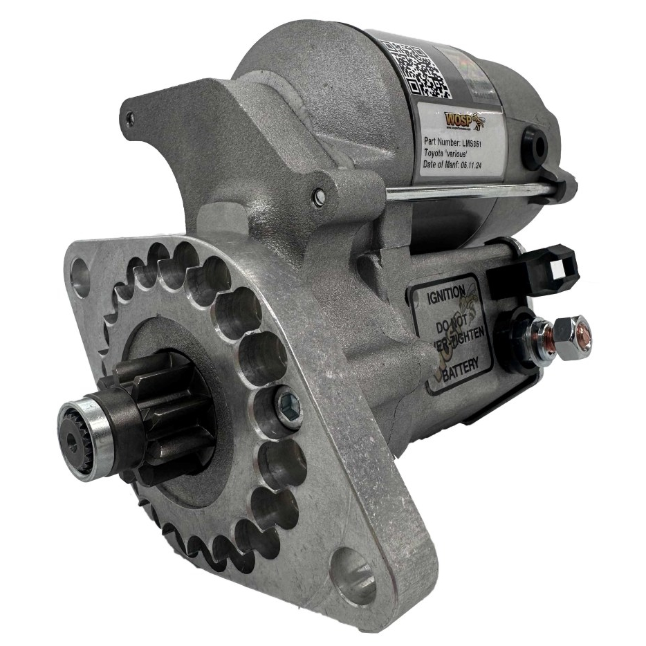 WOSP LMS351 High Torque Gear Reduction Starter Motor for Toyota Celica, Hiace and Cressida
