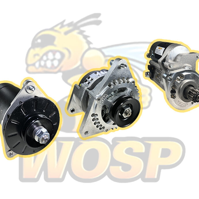 WOSP (W O S Performance) starter motors and alternators