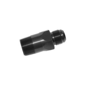 MEZIERE Cooling System Fitting 1" NPT to -12AN Male Inlet Black