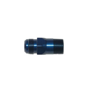 MEZIERE Cooling System Fitting -16AN Male to 1" NPT Inlet Blue