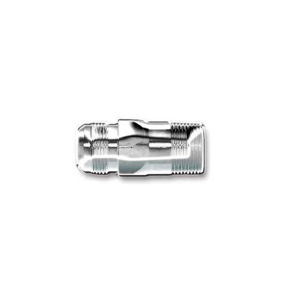 MEZIERE Cooling System Fitting -16AN Male to 1" NPT Inlet Chrome