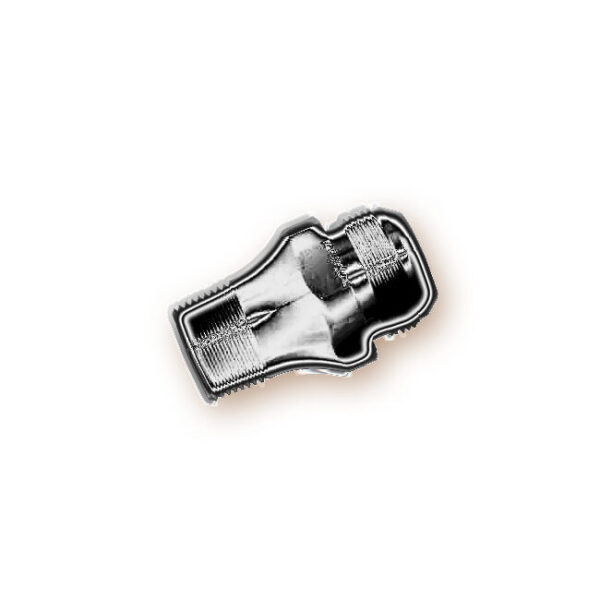 MEZIERE Cooling System Fitting 1" NPT Inlet to -20AN Male Chrome