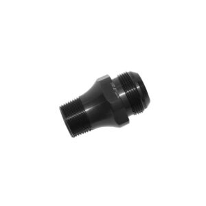 MEZIERE Cooling System Fitting 1" NPT Inlet to -20AN Male Black