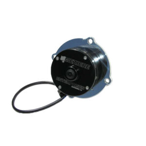 MEZIERE 12v Electric Insert Water Pump Big Block Mopar, Standard Chrome