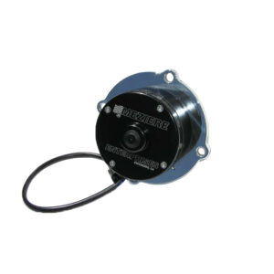 MEZIERE 12v Electric Insert Water Pump Big Block Mopar, Heavy Duty Chrome