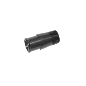 MEZIERE Cooling System Fitting 1" NPT Inlet to 1.25" Hose Black