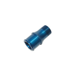MEZIERE Cooling System Fitting 1" NPT Inlet to 1.50" Hose Blue