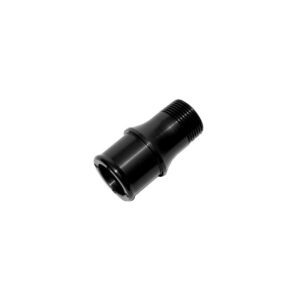 MEZIERE Cooling System Fitting 1" NPT Inlet to 1.50" Hose Black