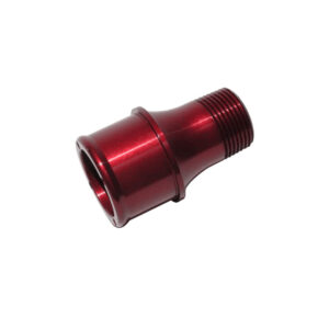 MEZIERE Cooling System Fitting 1" NPT Inlet to 1.75" Hose Red