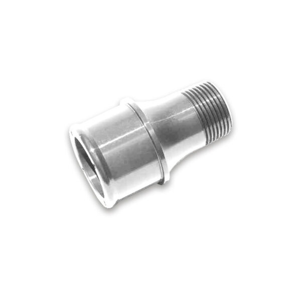 MEZIERE Cooling System Fitting 1" NPT Inlet to 1.75" Hose Polished