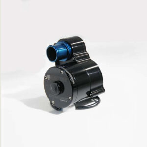 MEZIERE 12v Radiator Mount Electric Water Pump, 55GPM Single Outlet Black