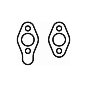 MEZIERE Small Block Chevrolet (SBC) Replacement Water Pump Flange Gaskets