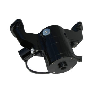 MEZIERE 12v Electric Water Pump Big Block Chevy High Flow 55GPM Black Trans Pan