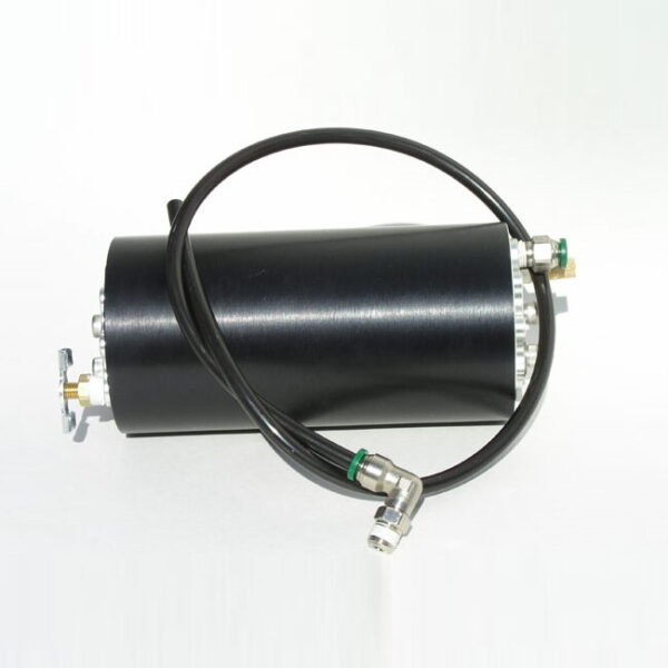 MEZIERE Vented Transmission Coolant Overflow Tank Black