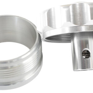 AEROFLOW 2" ALUM WELD BUNG AND CAP RAW WITH ROLL OVER VALVE