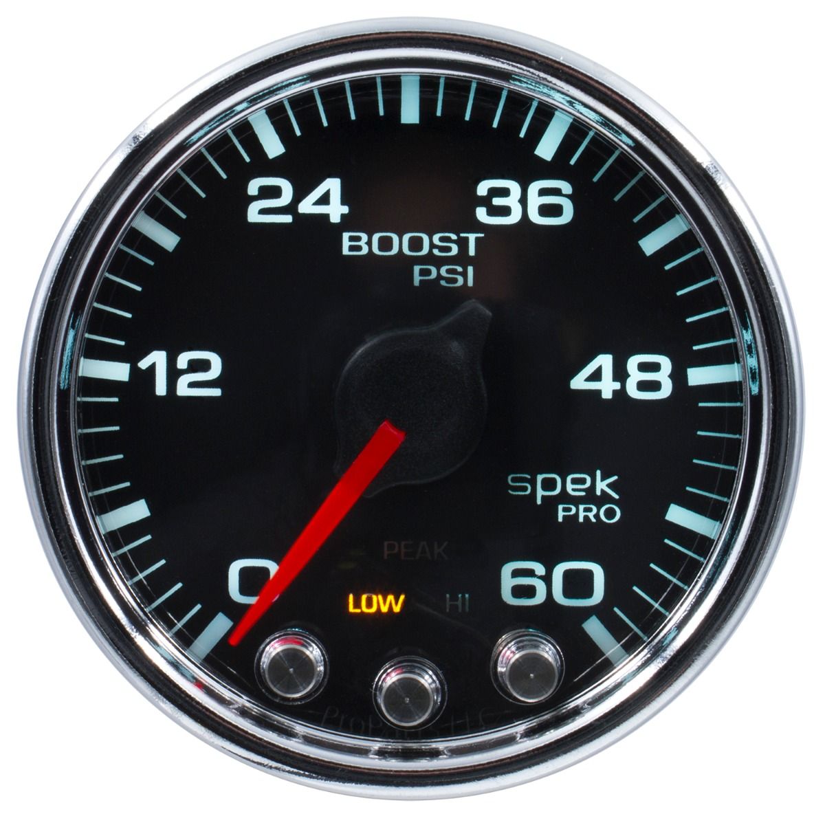 AUTOMETER Diesel Gauge Kit, A-Pillar, Ram 10-19, Boost/Egt, 60PSI/2000°f, Black, Spek-Pro