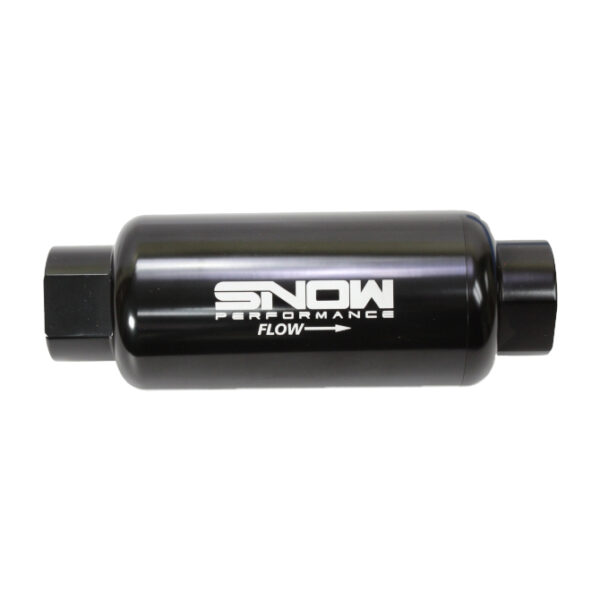 SNOW PERFORMANCE Fuel Filter, Pre Filter 100 Micron, -12 ORB inlet/outlet