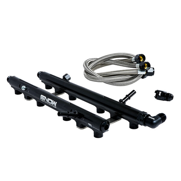 SNOW PERFORMANCE Factory Fit Fuel Rail Kit, 2021+ F150 Coyote (Pair)