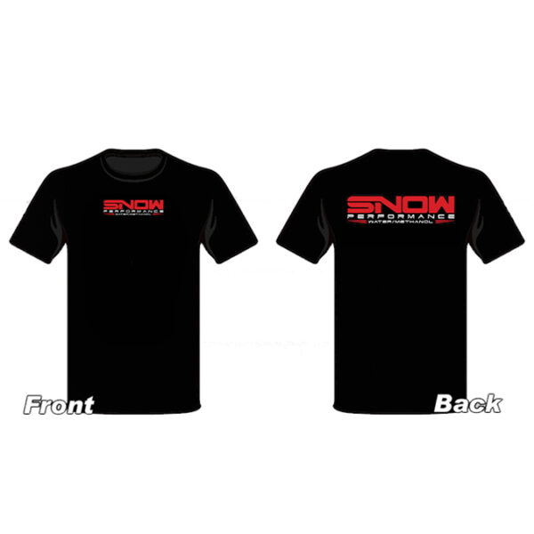 SNOW PERFORMANCE Snow T-Shirt Black with Color Logo (XXLarge)