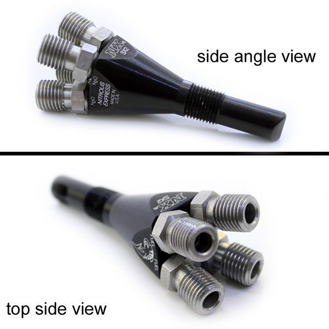 NITROUS EXPRESS SX2 NOZZLE W/FITTINGS