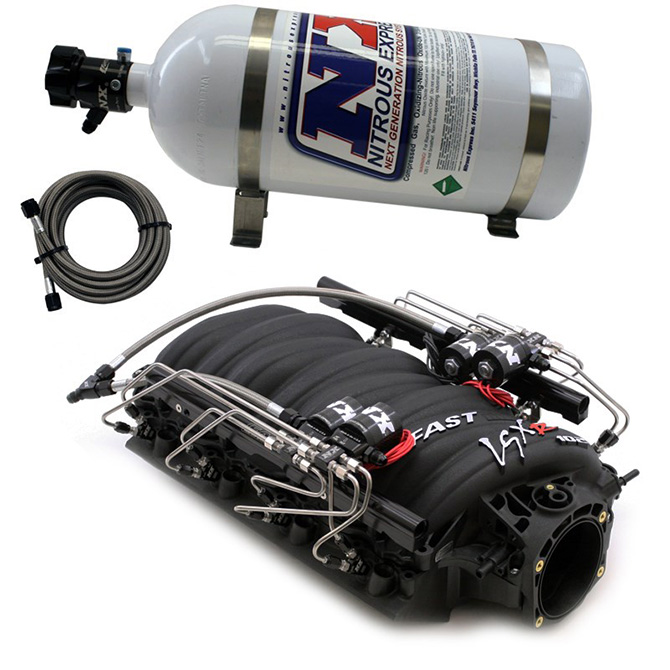 NITROUS EXPRESS FAST 102 MANIFOLD FOR LS7 HEADS W/ NX SHARK DIRECT PORT