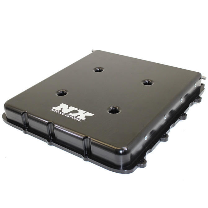 NITROUS EXPRESS Billet Supercharger Lid Only for LT4 Applications With integrated Nitrous Ports