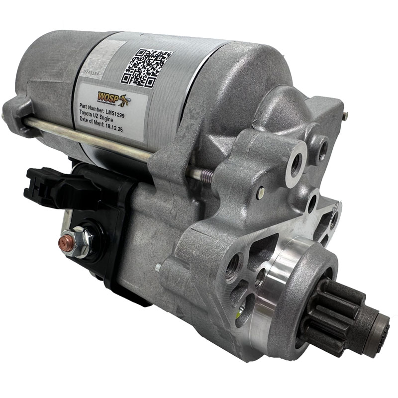 WOSP Toyota UZ engine super-duty starter motor