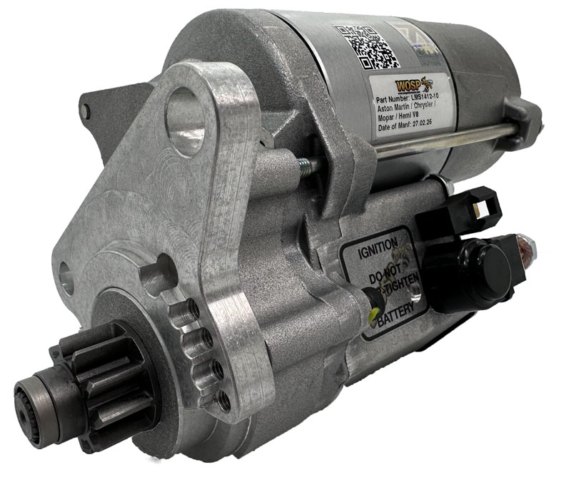 WOSP Super Duty Starter Motor, Chrysler Mopar Hemi V8, Rotatable RH