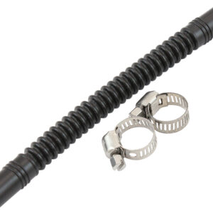 AEROFLOW 3/8" INTANK FUEL HOSE 150mm LENGTH E85 NYLON FLEXIBLE 10mm
