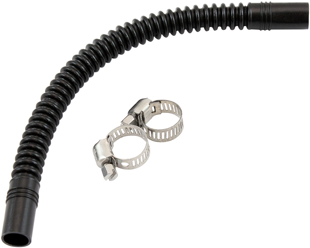 AEROFLOW 3/8" INTANK FUEL HOSE 200mm LENGTH E85 NYLON FLEXIBLE 10mm