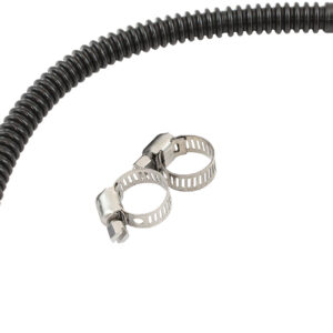 AEROFLOW 3/8" INTANK FUEL HOSE 250mm LENGTH E85 NYLON FLEXIBLE 10mm