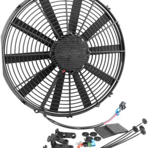AEROFLOW BRUSHLESS 16" ELECTRIC FAN 3400 CFM STRAIGHT BLADE
