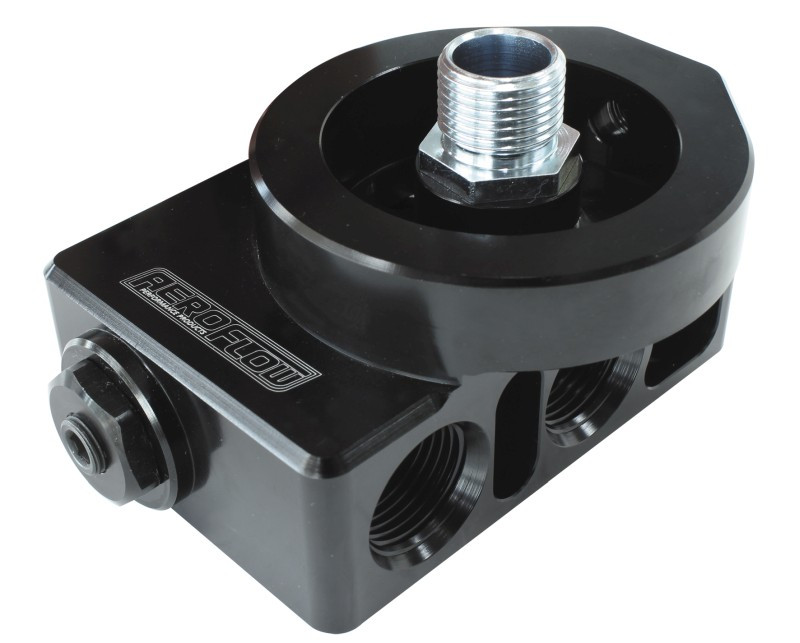 AEROFLOW Remote filter head & thermosta-10ORB x4,1/8" port 71deg Open