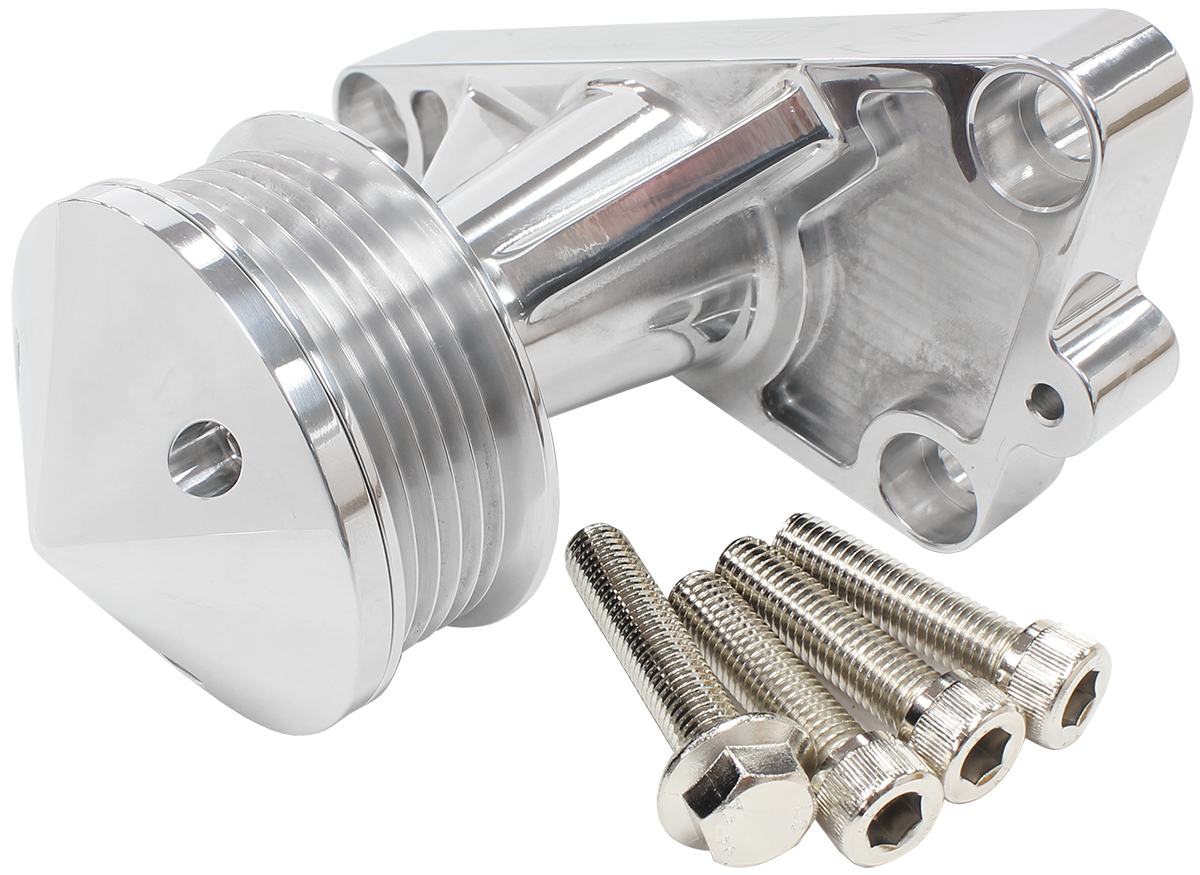 AEROFLOW GM LS POWER STEERING DELETE IDLER BRACKET AND PULLEY POLIS