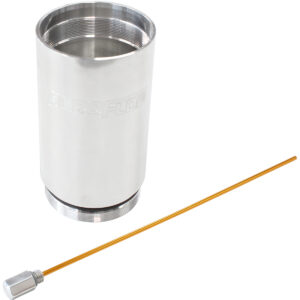 AEROFLOW UNIVERSAL CATCH CAN EXTENSION AIR/OIL SEPARATOR DIESEL SILVE