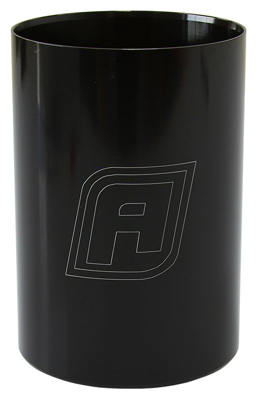 AEROFLOW SPRINT CAR SHOCK BUMP CUP BLACK MACHINED FROM 6061
