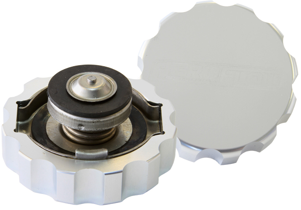 AEROFLOW BILLET RADIATOR CAP 32MM 1.1b COMPLETE WITH BILLET COVER AF64-5032S