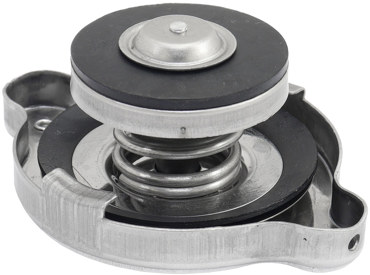 AEROFLOW RADIATOR CAP 42MM SILVER 23PSI1.58 BAR 158 KPA LARGE S/S - Image 2