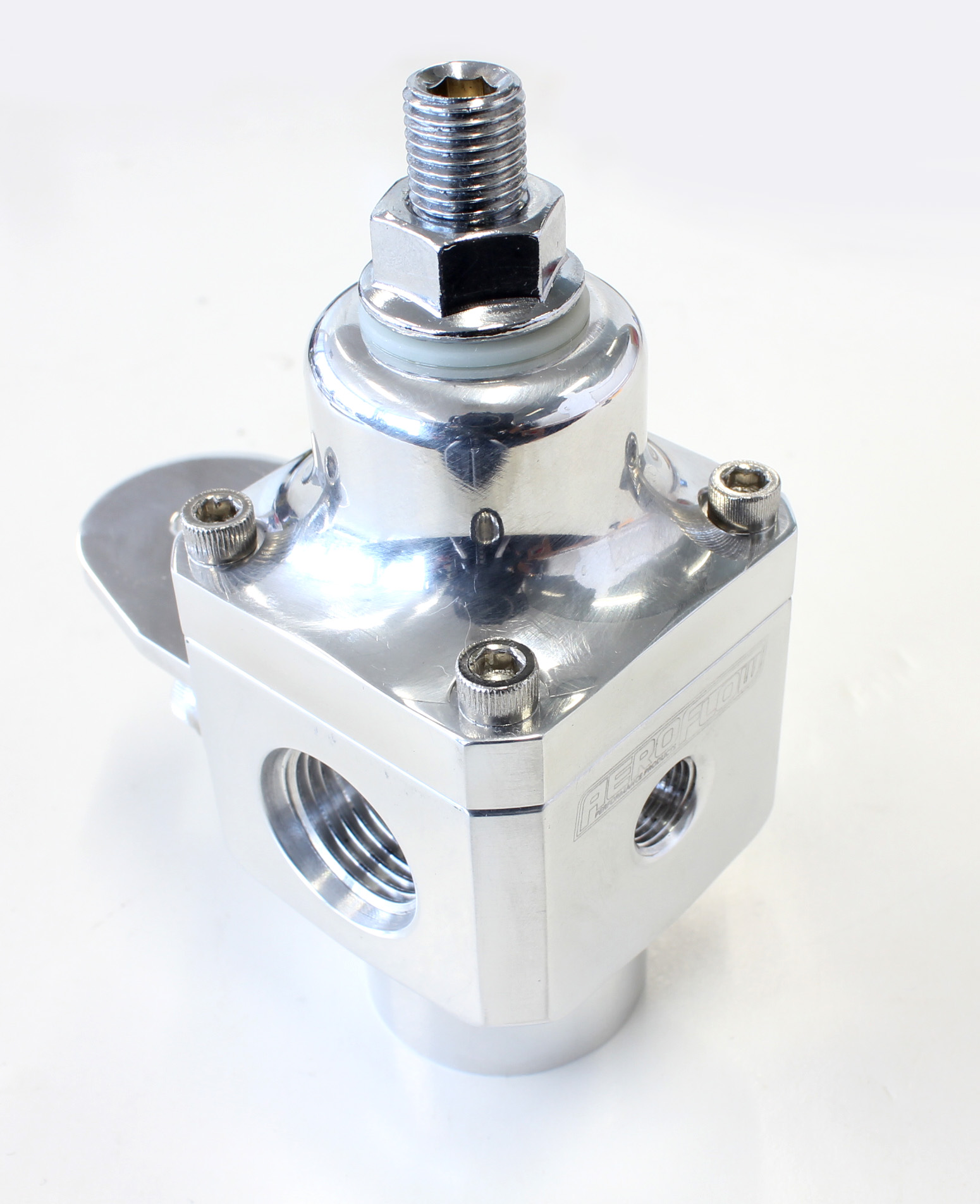 AEROFLOW 2 PORT FUEL PRESSURE REGULATORPOLISHED 750+ HP @ 4-12 PSI