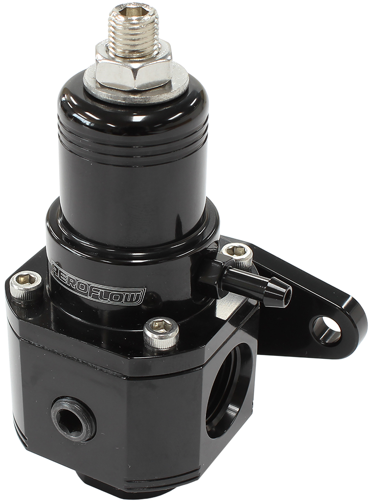 AEROFLOW -8ORB EFI / CARB PRESURE REGUL800hp HANDLES 98ron,ETH, METH AF66-2059BLK